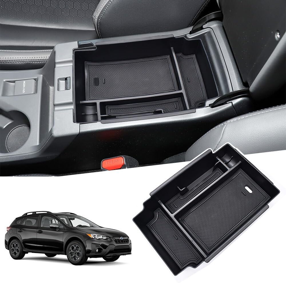 ya 4 8.24 baidi Fit 2024 for Subaru for Impreza Car Center Console Armrest Storage Box Organizer Tray