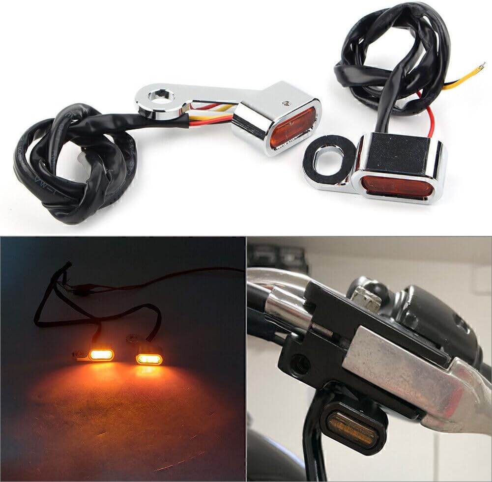 ya 11 9.14 zhengce For Harley Sportster 883 1200 2004-2021 2005 2006 07 for Mini LED Turn Sign