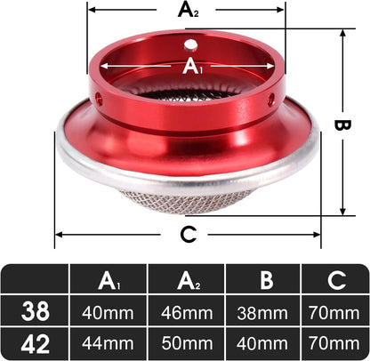 ya 5 8.24 baidi Carburetor 40mm Velocity Stack Air Filter CNC Alu for Mini um Racing Carb Replacement