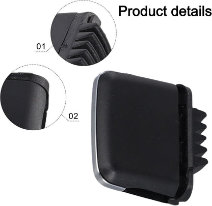 ya 11 9.14 baidiBlack Rear Row Central AC Air Vent Outlet Tab Clip for for Lexus ES350 2011 2012