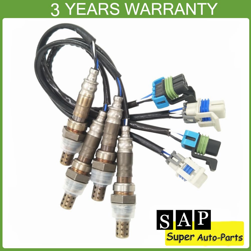 ya 4 8.8 4X Upstream Downstream Oxygen Sensor 234-4669 234-4407 for Yukon Escalade H2 6.0