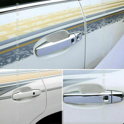 ya 5 8.10 for Land Cruiser LC200 FJ200 2008-2015 Chrome External Door Handle Cover Trim 8X