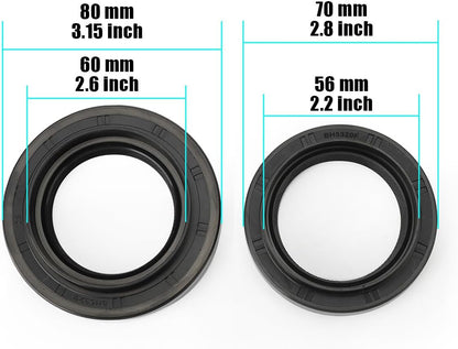 ya 5 8.24 baidi 90311-47027 Front Drive Shaft Output Oil Seal for Toyota Tacoma for Lexus Left+Right