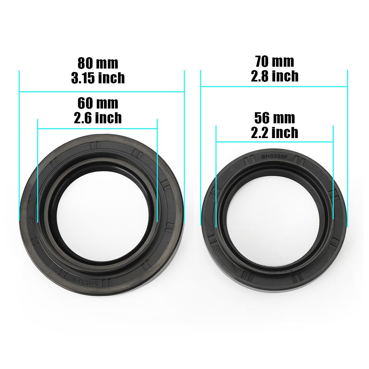 ya 4 8.8.2 for Lexus LX570 for Toyota for 4Runner Tundra Oil Seal Front Left Right 90311-47027