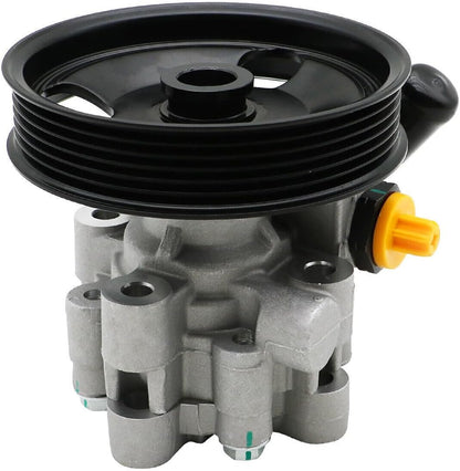 ya 4 8.10 1PC for Dodge for Chrysler 04892093AA New Aluminum Power Steering Pump & Pulley