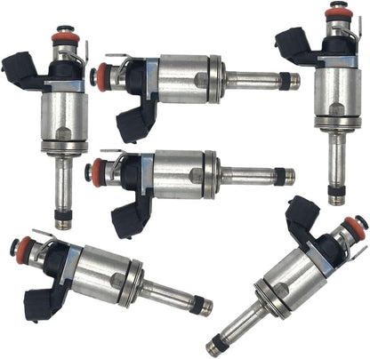 ya 10 9.16 baidi 6X Fuel Injectors for Ford Edge F-150 2015-2017 Fusion 2.7L FT4Z9F593A FT4E-AA