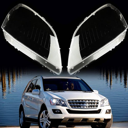 ya 7 8.24 baidi Headlight Clear Lens Cover Shell Replace Lenses for 2006-2008 for Mercedes-Benz W164