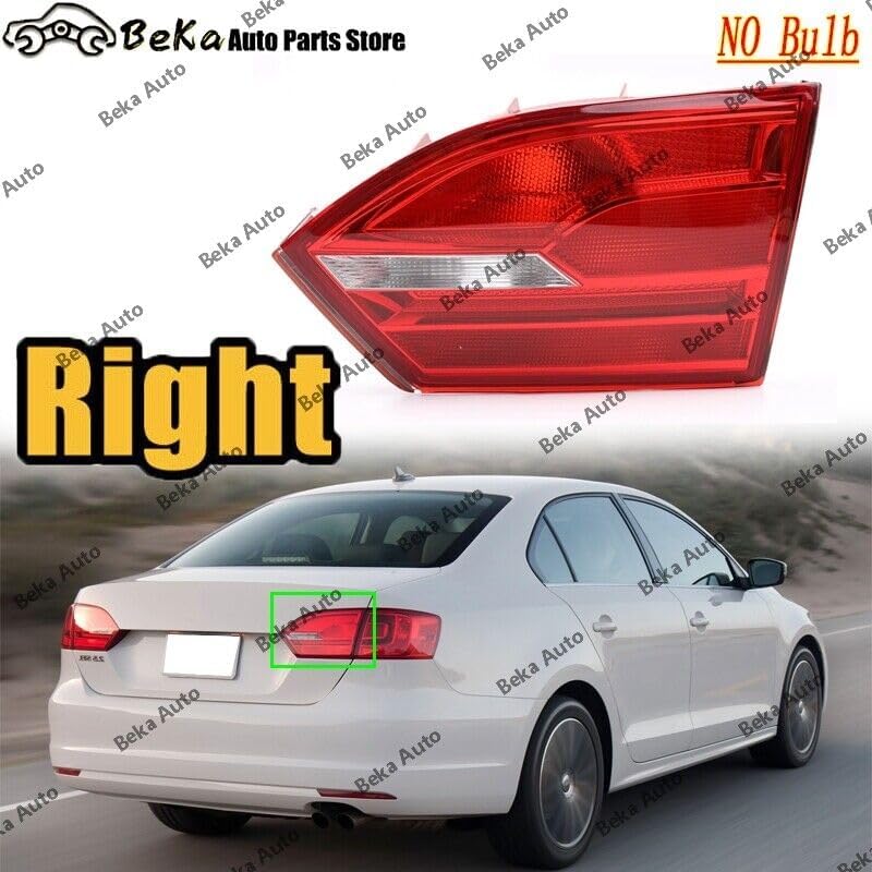 ya 2 8.15 Suitable for VW Jetta sedan 2012-2014 Right Rear inside Taillamp Stop brake light (without bulb)