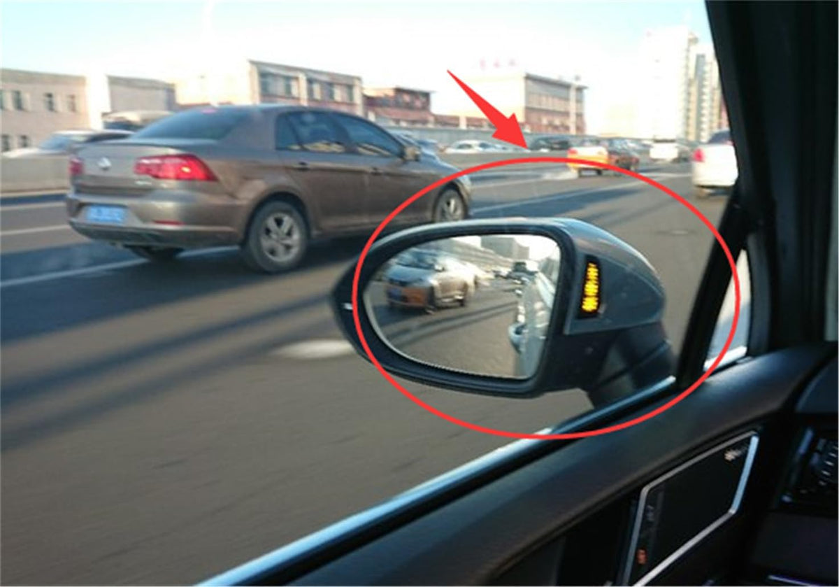 ya 11 9.14 baidiLHD door mirror lane replacement warning light 3G0949145-