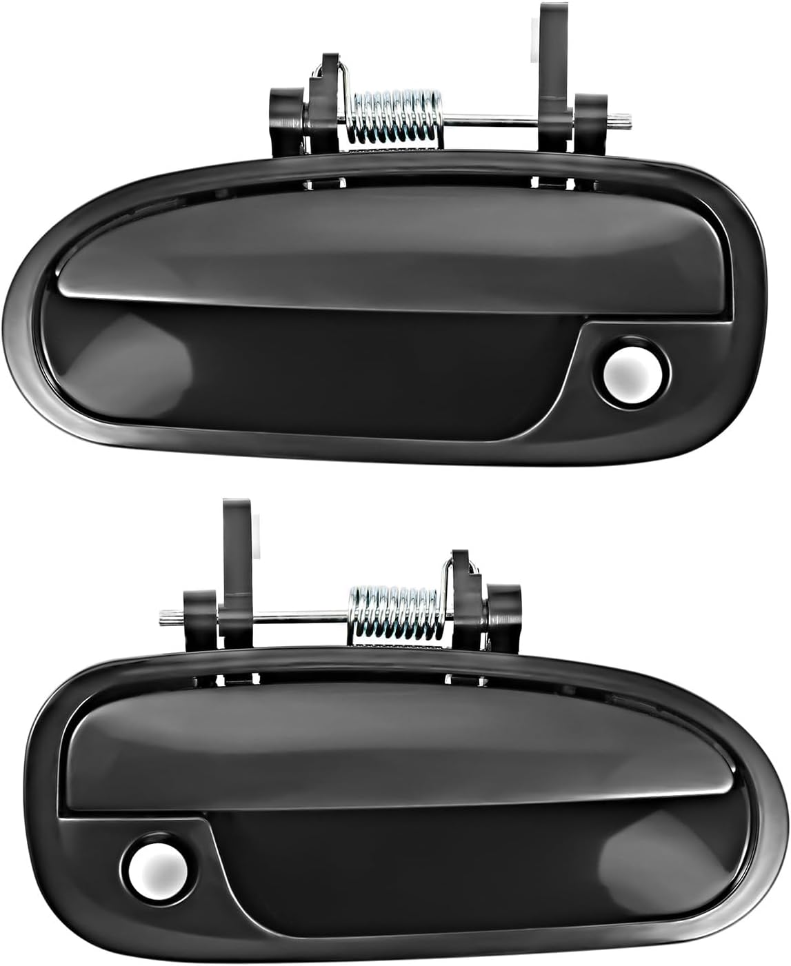 ya 10 9.16 baidi Exterior Door Handle Black Fit 96-00 for Honda for Civic Set of 2 Front Primed Plastic*