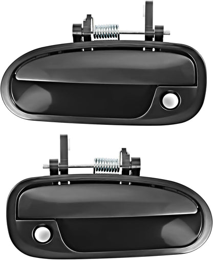 ya 10 9.16 baidi Front Primed Exterior Door Handle Black for 96-2000 for Honda for Civic Plastic