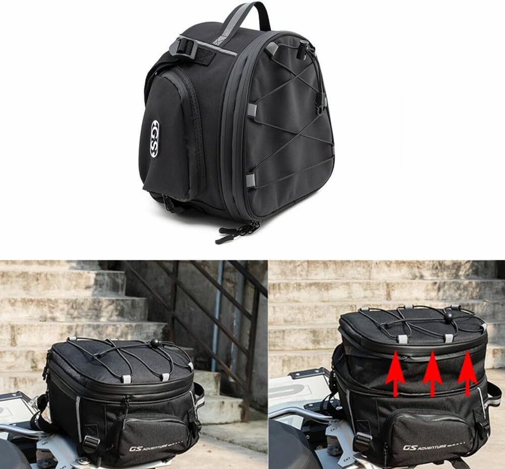ya 11 9.14 baidiMotorcycle Tail Bags Mount Panniers Rack Top Case for BMW R1250GS R1200GS LC ADV