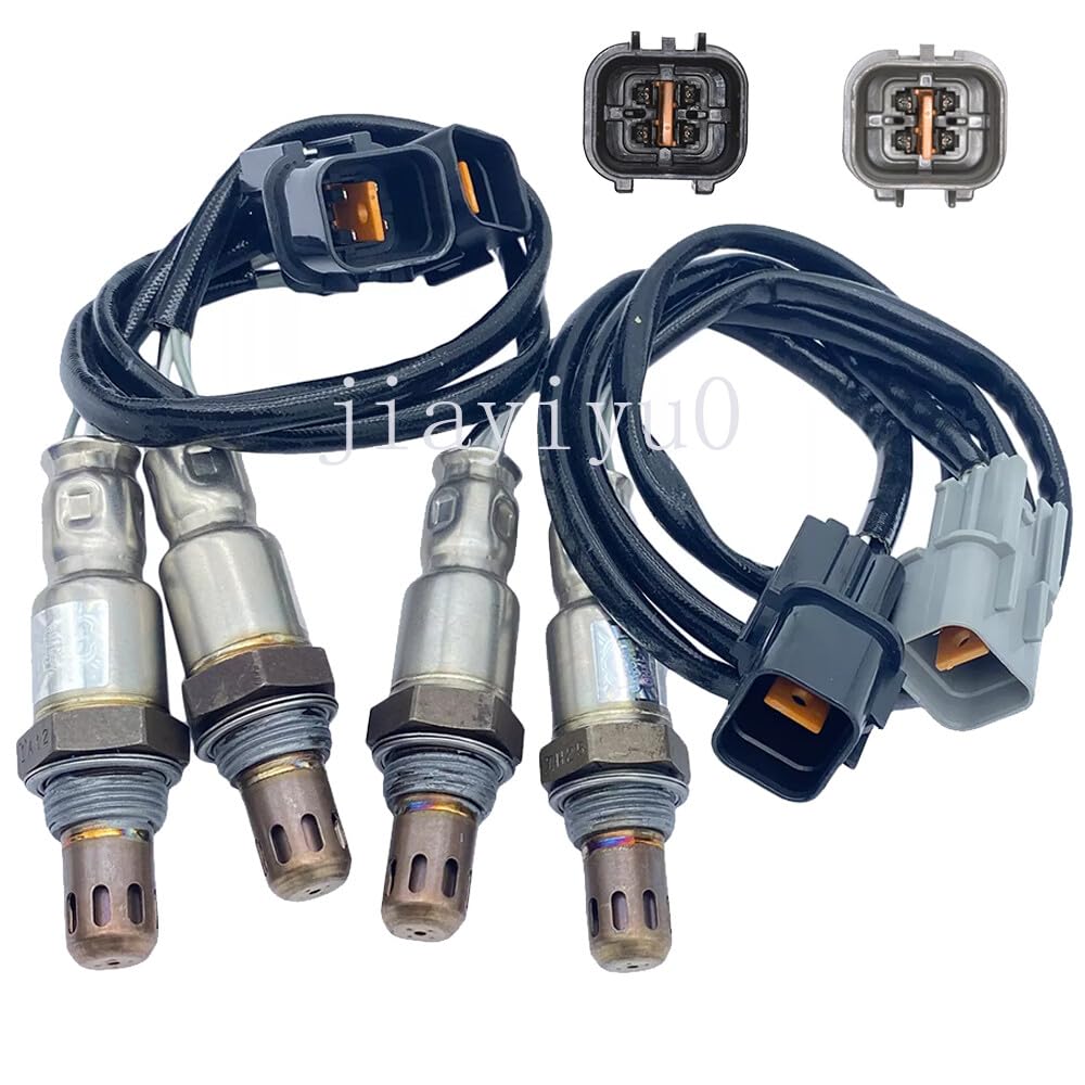 ya 4 8.8 4Pcs Oxygen O2 Sensor 1&2 for 2013-2016 for Hyundai for Genesis Coupe 3.8L V6 Front+Rear