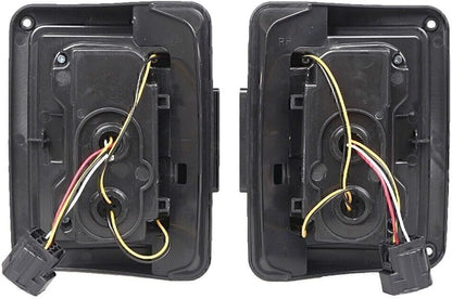 ya 7 8.24 baidi 2x LED Rear Tail Light Brake Turn Signal Reverse for Jeep for Wrangler JK 2007-2017