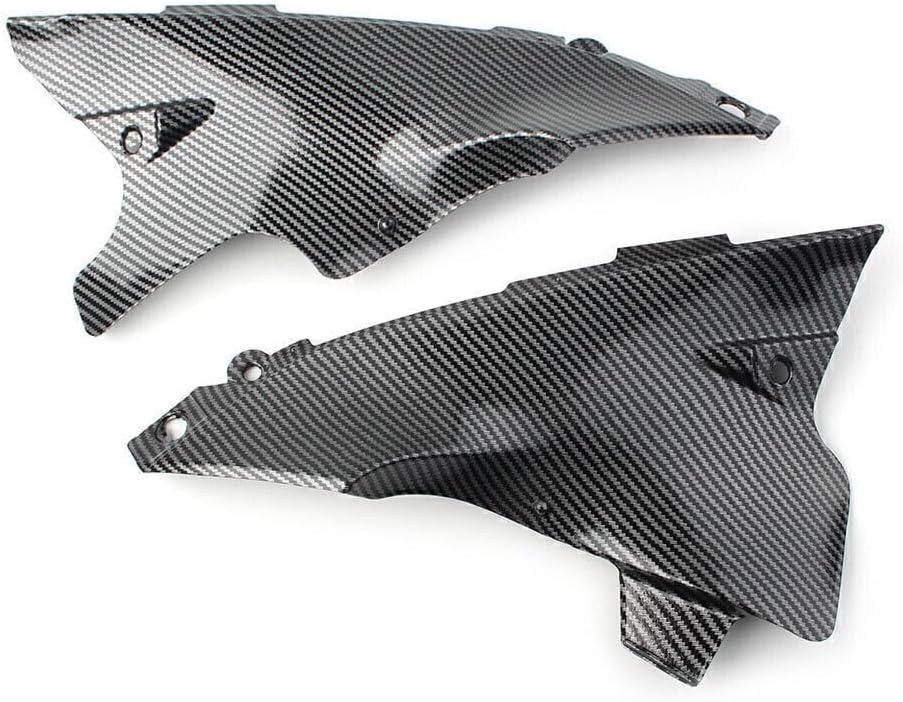ya 23 10.7 baidi Front Dash Air Tube Trim Cover for Yamaha YZF-R1 YZF R1 2004-2006 Carbon Pattern