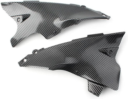 ya 23 10.7 baidi Front Dash Air Tube Trim Cover for Yamaha YZF-R1 YZF R1 2004-2006 Carbon Pattern