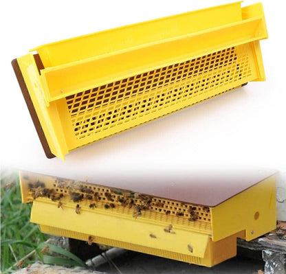 ya 4 8.14 For Beekeeping Tools Beehive Bee Pollen Trap Collector Yellow 15.35 * 7.95 * 3.94