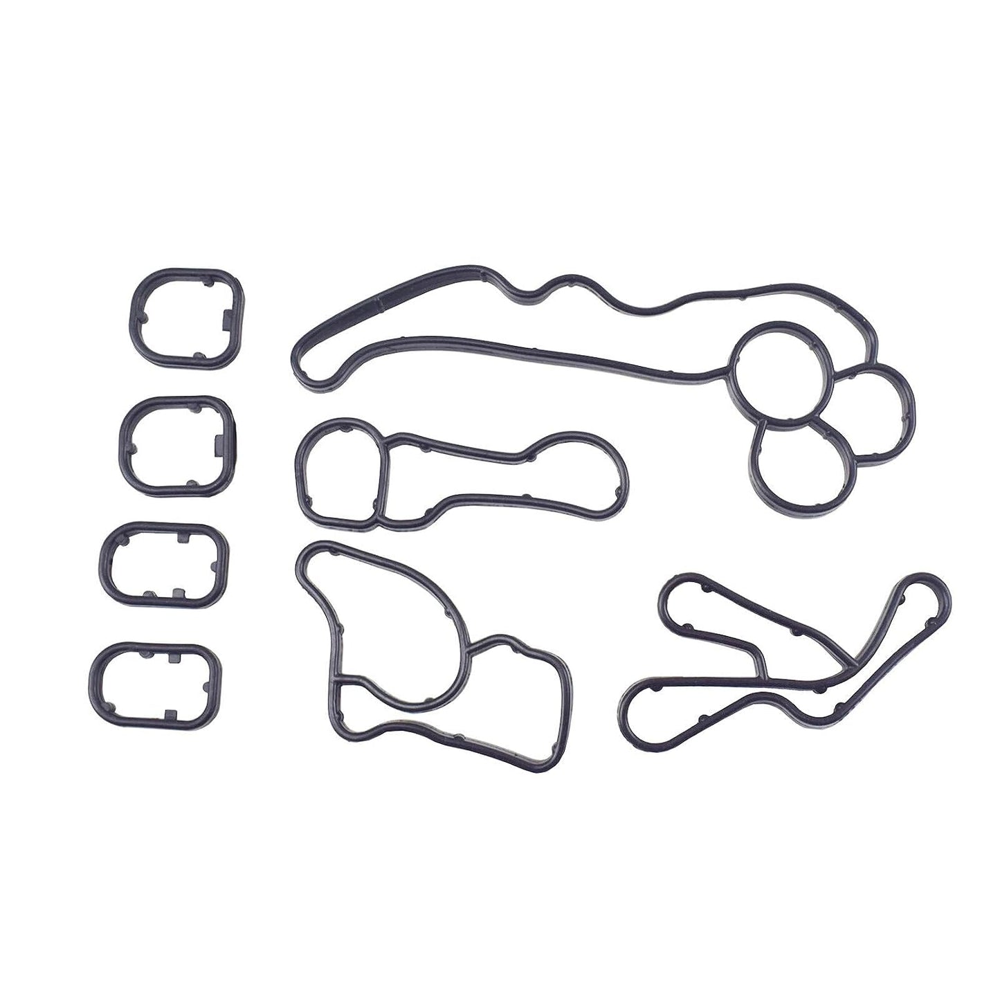 ya 4 8.8 Oil Filter housing Sealing Gasket Set Suitable for BMW E90 E71 F01 F10 N47N N57N 11428580680
