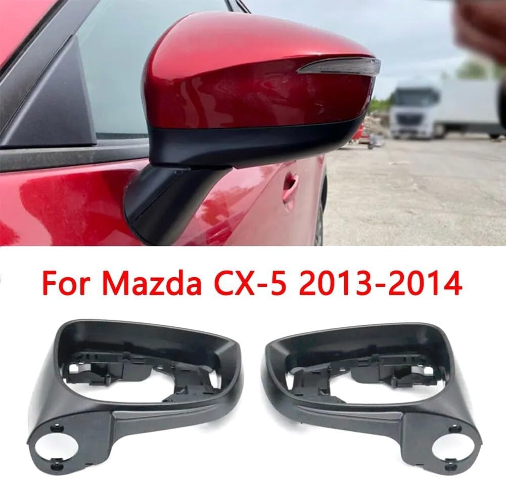 ya 13 9.15 baidi Wing Side Mirror Shell F for Rame Lower Cover Cap for for Mazda for CX-5 CX5 2012-2014