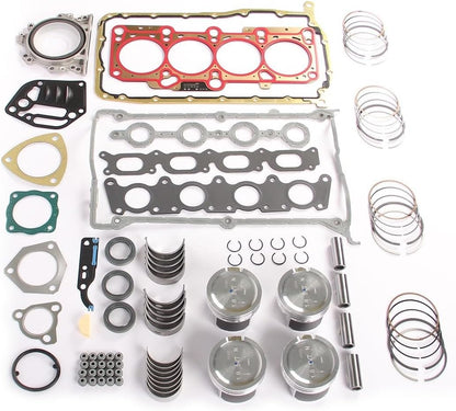 ya 11 9.14 baidiFits for VW for Golf Mk4 2000-2007 for Passat B5 for Audi A4 TT 20V Engine Repair Kit 1.8T
