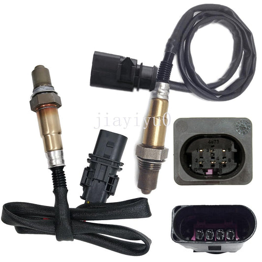 ya 4 8.8 2pcs Oxygen Sensor Up+Down for 2013-2015 for Audi Q5 2.0L Only fit Flex Fuel Engine