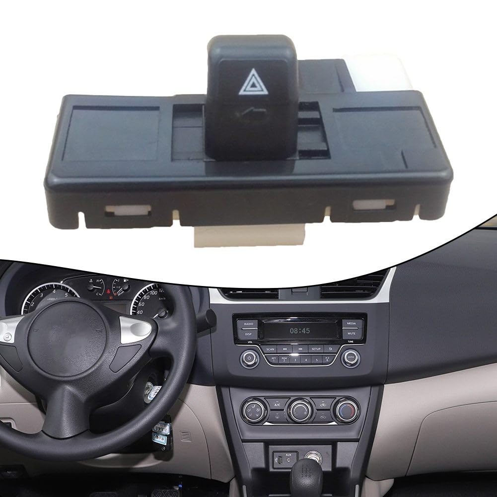 ya 23 10.7 baidi Convenient Hazard Switch for for Nissan Car Small Size Light Weight Easy to Use