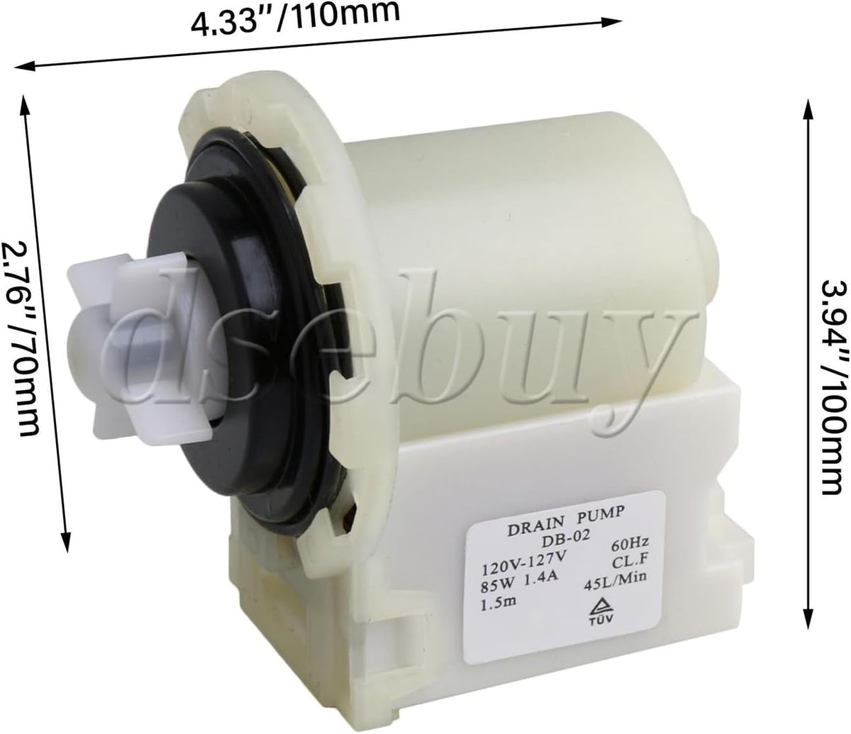 ya 26 10.21 baidi Washing Machine Drain Pump 8540024 W10117829 Replacement for
