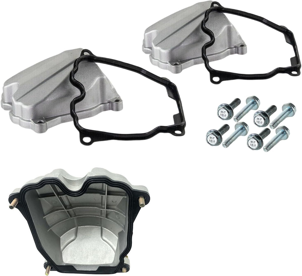 ya 9 10.24 2 sets of cast aluminum valve cover with gasket assembly for Can-am engine parts