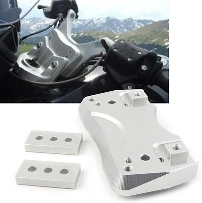 ya 6 8.14 for BMW K1200GT K1300GT CNC Chrome Handle bar Clamp Handlebar Riser Adapter