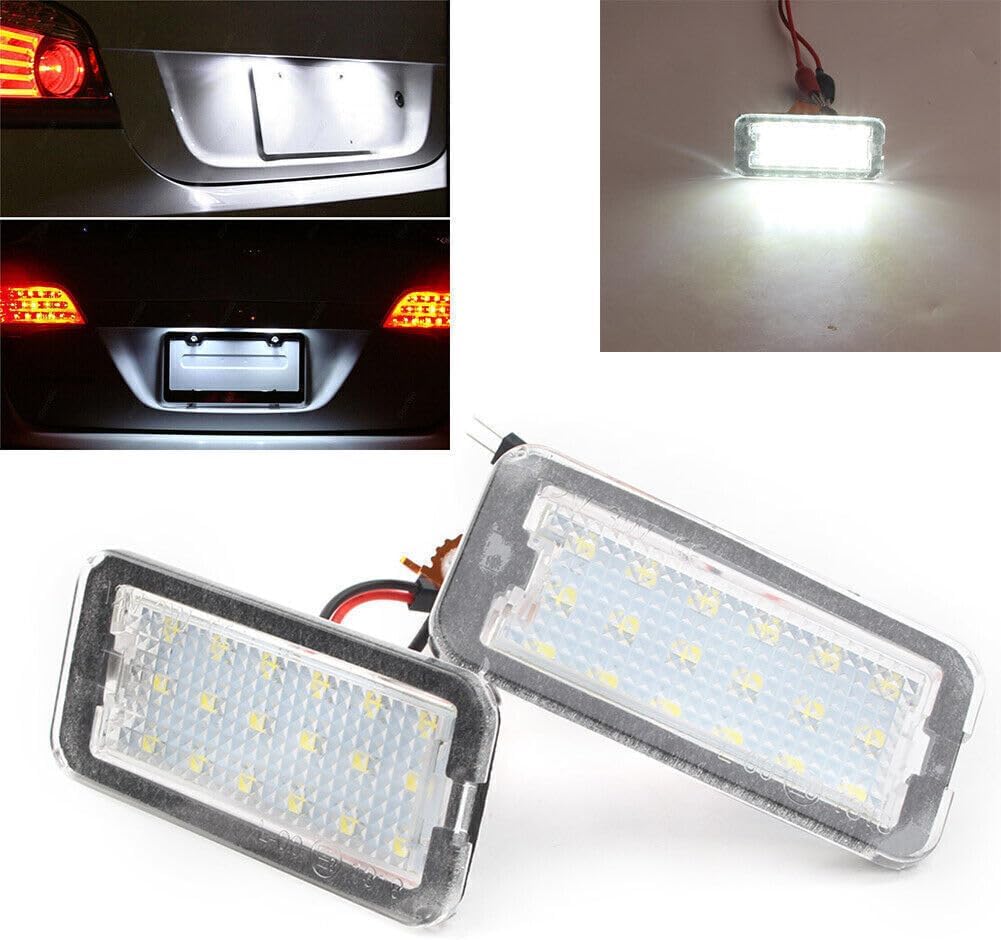 ya 13 9.15 baidi for Fiat 500 500c + Cabriolet LED SMD License Plate Light Number Plate Ligh