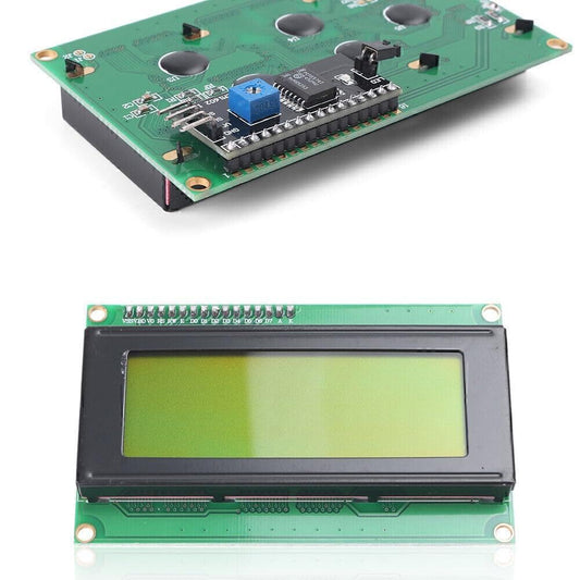 ya 16 10.20 baidi for New Yellow IIC I2C TWI 2004 20 x 4 Serial LCD Module Display 1pc UK