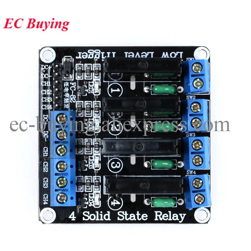 ya 16 10.20 baidi 5V 1-4 Channel SSR G B-202P Solid State Drive, Arduino Compatible