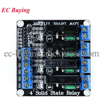 ya 16 10.20 baidi 5V 1-4 Channel SSR G B-202P Solid State Drive, Arduino Compatible