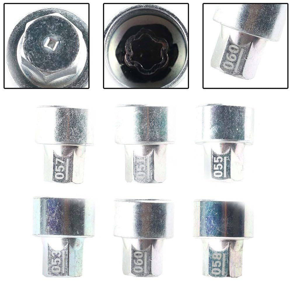 ya 10 9.16 baidi New for BMW 1 3 4 5 6 7 Series Tire Wheel/Lock Anti-Theft Screw Lug Nut Bolt