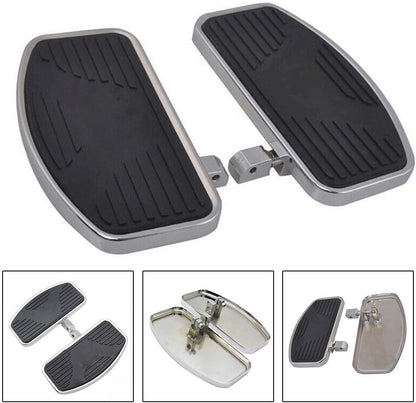 ya 2 8.15 2 L+R Adjusted Motorcycle Front Rider Floorboards Foot Boards Pedal