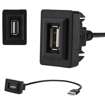 ya 23 10.7 baidi for for Toyota USB Socket Cable with for Minimum Cut Out Requirement Fits Models