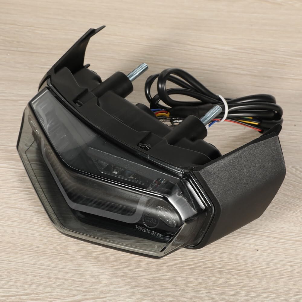 ya 23 10.7 baidi for Yamaha Tenere 700 Integrated Brake Taillight Turn Signal Flash Indicator LED
