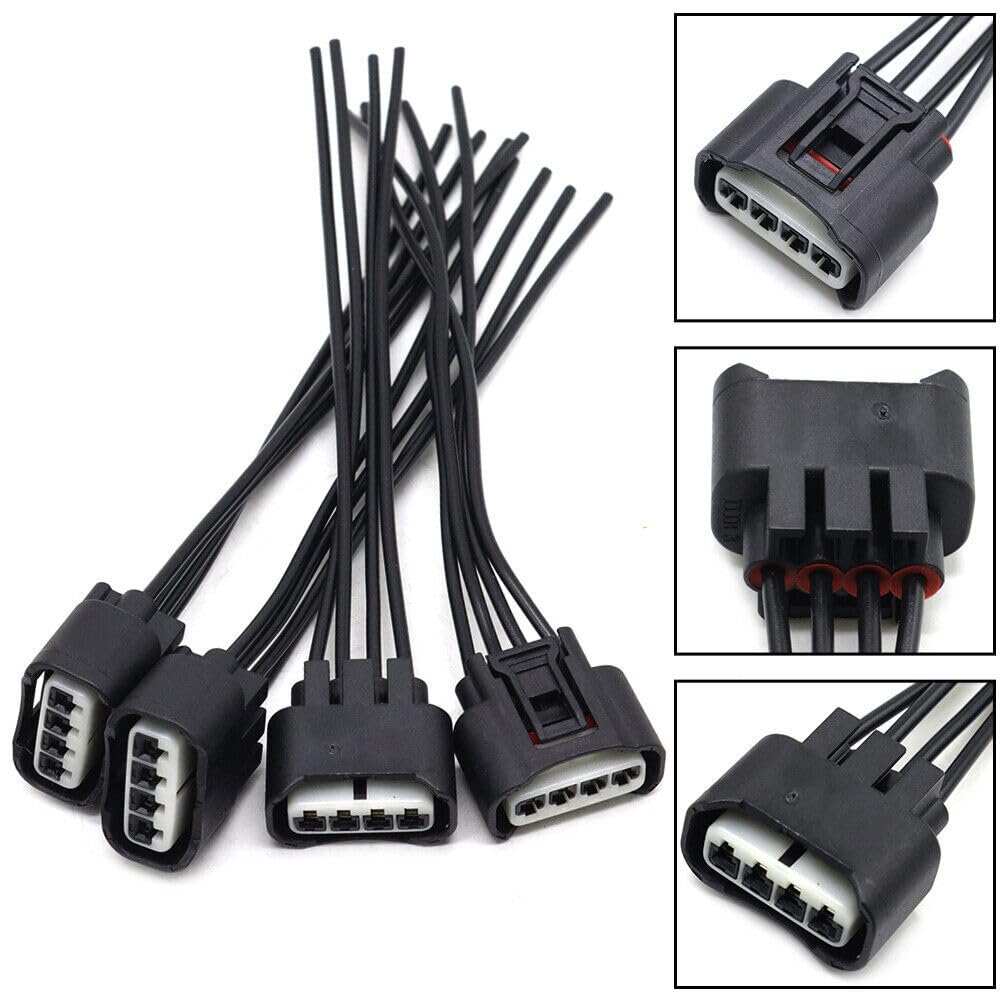 ya 9 10.24 4Pcs for Toyota for Lexus Ignition Coil Pigtail Connector Repair Harness Kit Set US