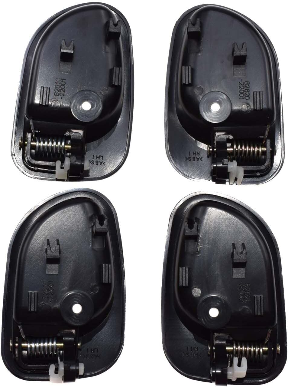 ya 2 8.15 4 Pack Interior Door Handle 82610-22001 for Hyundai Accent 1995-1999 82620-22001