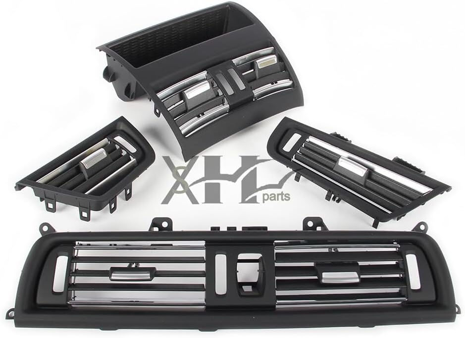 ya 10 9.16 baidi 4pcs Dash AC Air Outlet Vent Kit Fit for BMW 520i 525i 530i 5 Series