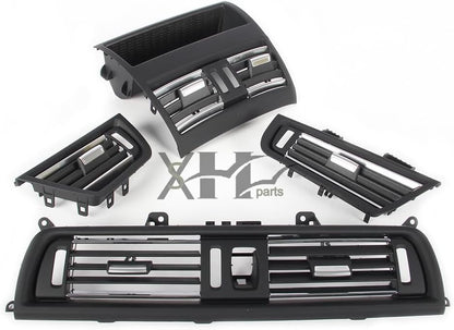 ya 10 9.16 baidi 4pcs Dash AC Air Outlet Vent Kit Fit for BMW 520i 525i 530i 5 Series
