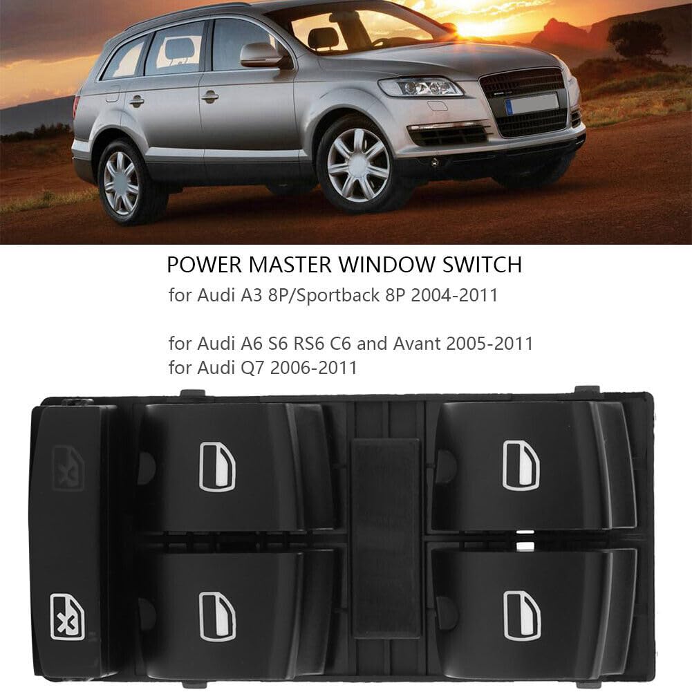 ya 5 8.10 Electric Power Master Window Control Switch Button Parts for