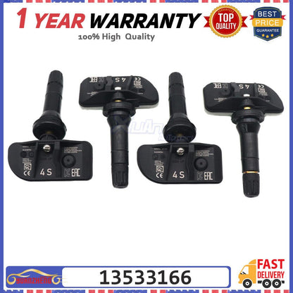ya 4 8.8 Suitable for 2022 2023 2024# 13533166 X4 4PX for Chevrolet Solod 1500 Tire Sensor TPMS
