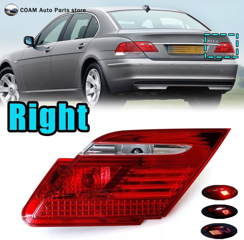 ya 4 8.14 for BMW 7 Series E65 E66 2005-2008 Right side inner LED tail light signal lamp 