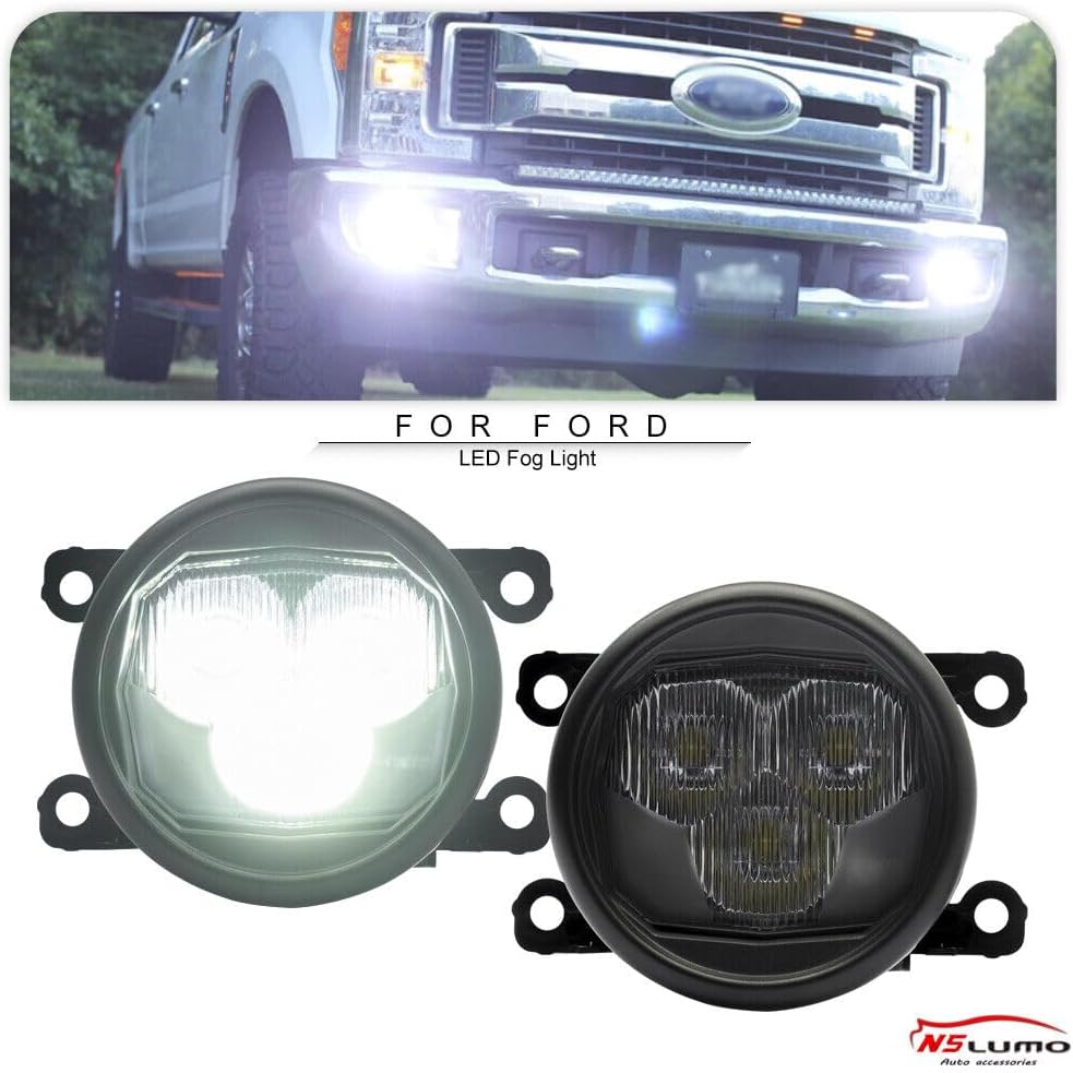 ya 4 8.10 Suitable for Ford for Mustang F250 F350 F450 F550 Super Value Front Bumper Driving Fog Lights 