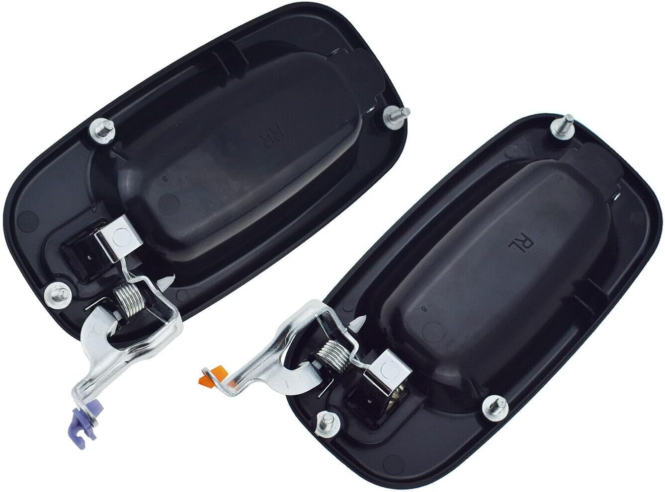 ya 2 8.15 2-Pack Rear Left and Right Exterior Door Handles for 2000-2006 for Cadillac Escalade 