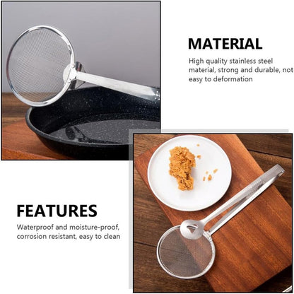 ya 14 9.20 baidi 2 Pcs Grease Filter Clip Tongs Mesh Food Strainers Colander with-1