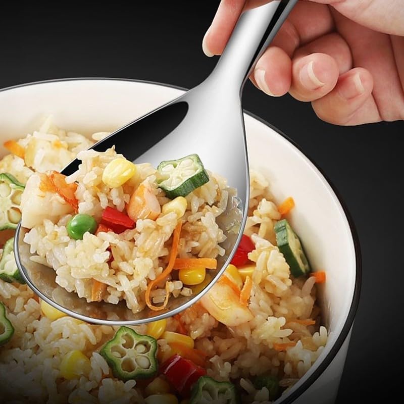 ya 14 9.20 baidi 304 Stainless Steel Rice Spoon Anti Scalding Lar Capacity Thicken Cooker Sc-wq-1