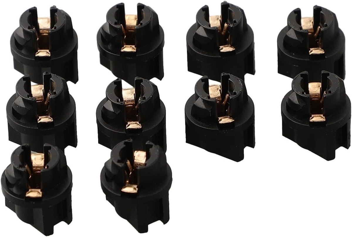 ya 13 9.15 baidi New Bulb Holders Light Holder Black Cluster For T5 Interior Light
