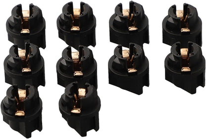 ya 13 9.15 baidi New Bulb Holders Light Holder Black Cluster For T5 Interior Light